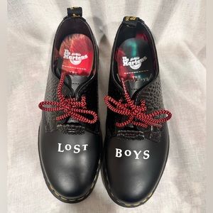 Lost Boys Dr. Martens. 1461 Lost Boys Leather Oxford Shoes. M Size 9/ W size 9